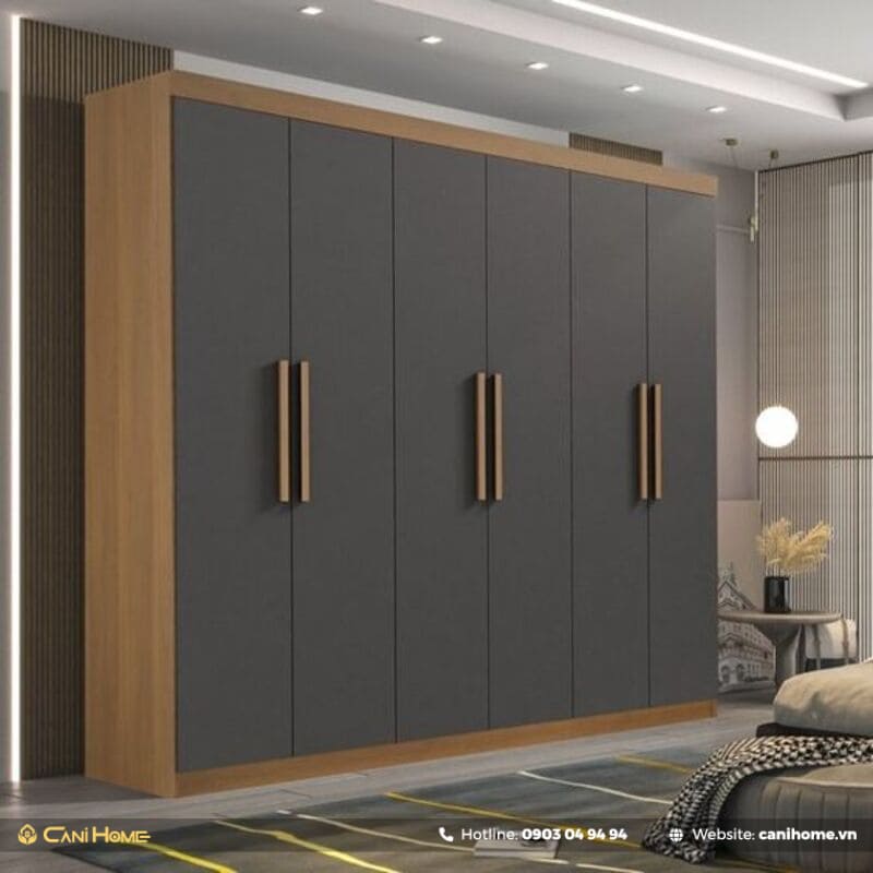 tủ quần áo 6 cánh