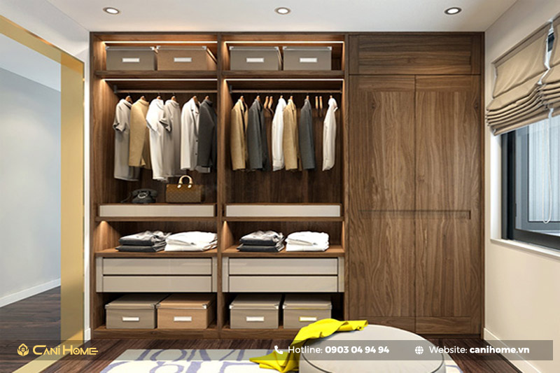 tủ quần áo không cánh