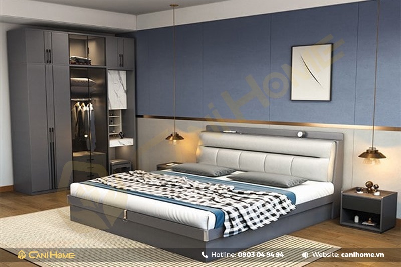 tủ quần áo phòng ngủ nhỏ