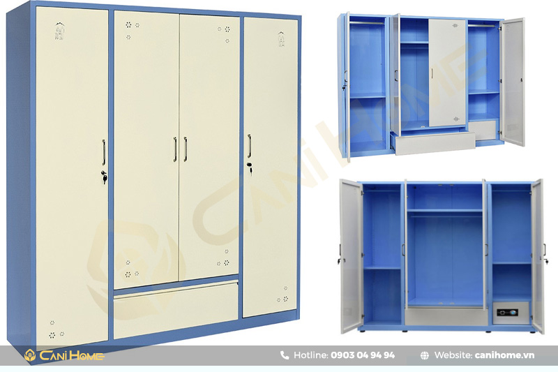 tủ sắt đựng quần áo 3 cánh tủ sắt đựng quần áo 3 cánh
