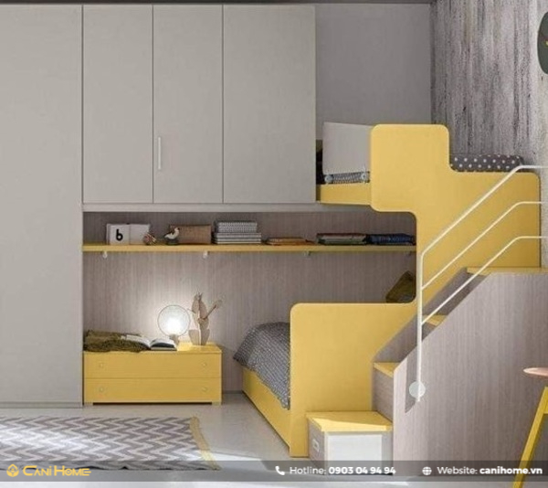 giường tầng liền tủ áo cho bé giường tầng liền tủ áo cho bé