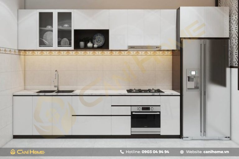 30+ Mẫu tủ bếp Inox mini đủ công năng cho nhà nhỏ 2025