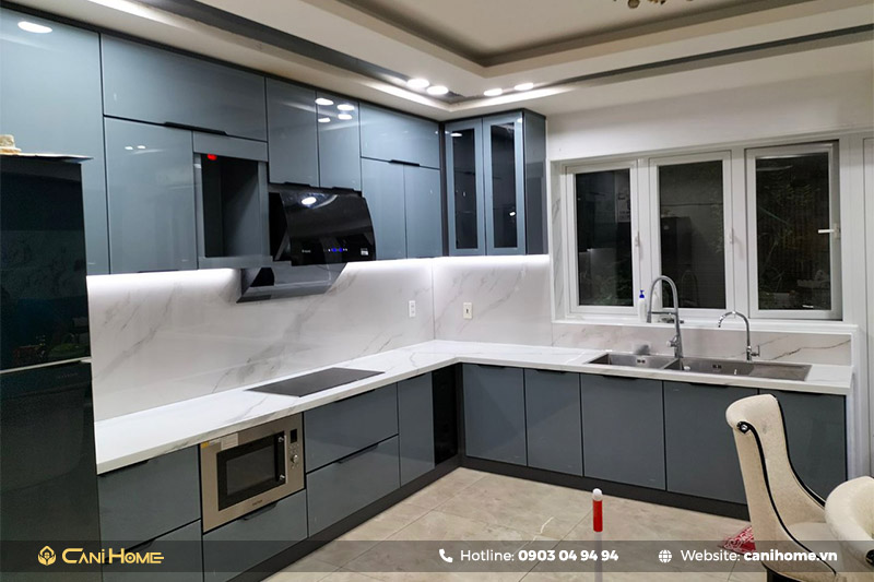 mẫu tủ bếp module đẹp mẫu tủ bếp module đẹp
