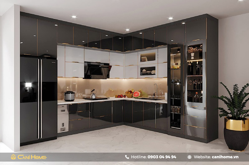 tủ bếp inox cánh nhựa tủ bếp inox cánh nhựa