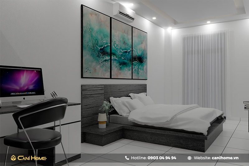 giường ngủ gỗ công nghiệp MDF 1m4 x 2m giường ngủ gỗ công nghiệp MDF 1m4 x 2m