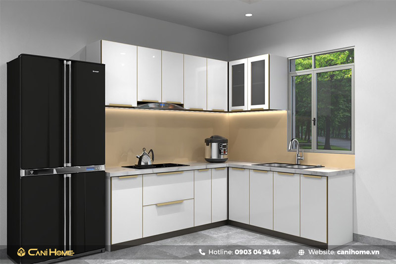 Ưu nhược điểm tủ bếp nhựa là gì Ưu nhược điểm tủ bếp nhựa là gì