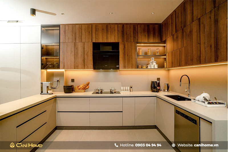 kích thước tủ bếp chữ u tiêu chuẩn người Việt kích thước tủ bếp chữ u tiêu chuẩn người Việt