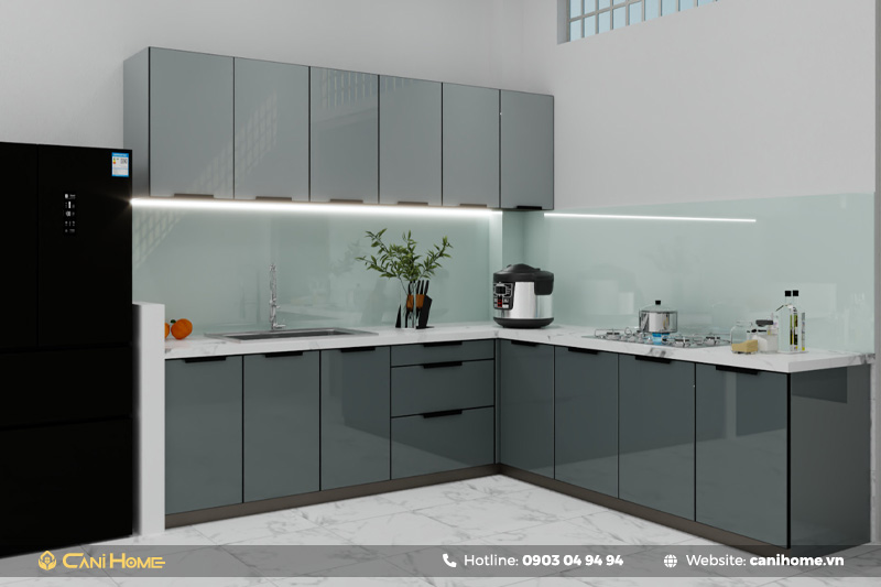 giá thi công tủ bếp giá thi công tủ bếp