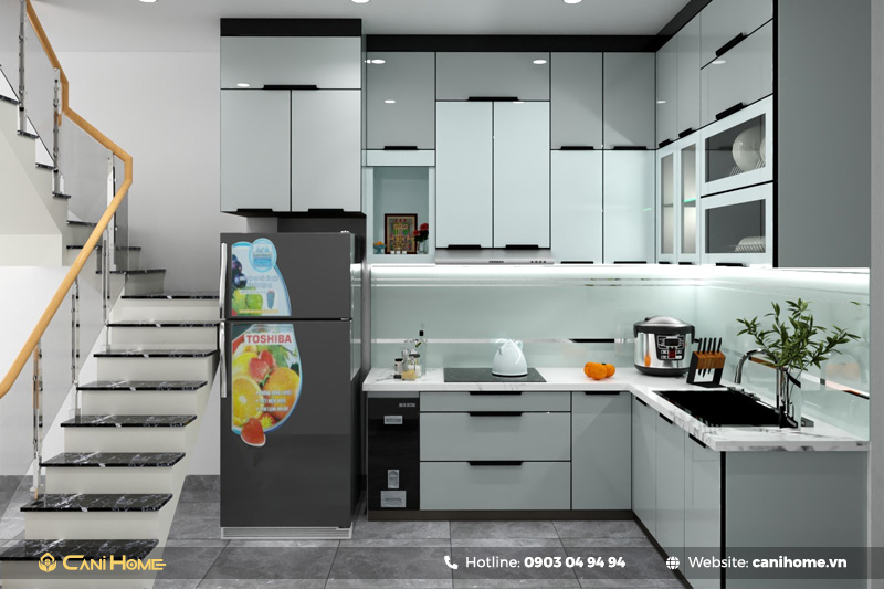 thi công tủ bếp gỗ thi công tủ bếp gỗ