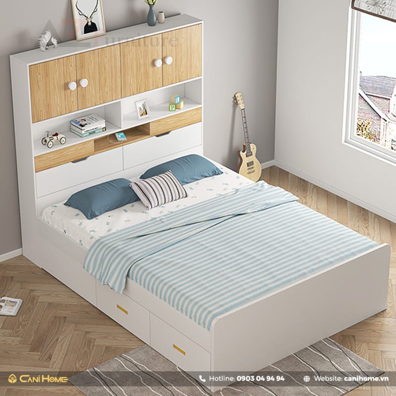 mẫu giường ngủ có ngăn kéo đẹp mẫu giường ngủ có ngăn kéo đẹp