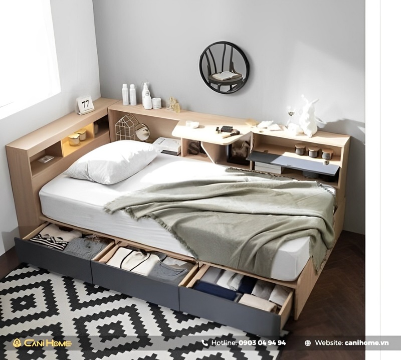 mẫu giường ngủ đẹp có ngăn kéo mẫu giường ngủ đẹp có ngăn kéo