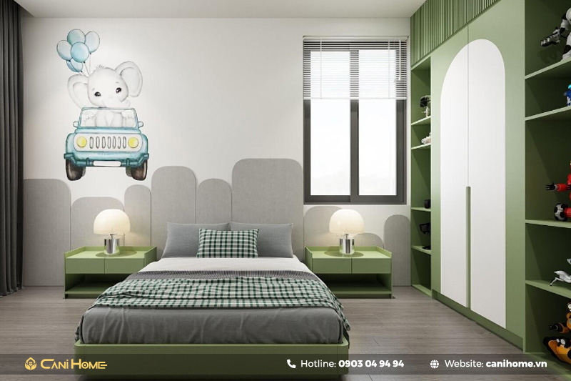 Mẫu Tủ Quần Áo Cho Bé Trai Hiện Đại