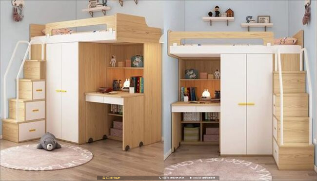 tủ quần áo đẹp cho bé trai