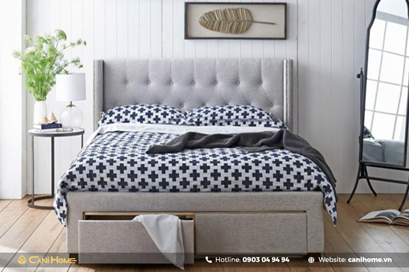 giường bọc nệm cao cấp giường bọc nệm cao cấp