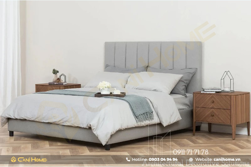mẫu giường bọc nệm sang trọng mẫu giường bọc nệm sang trọng