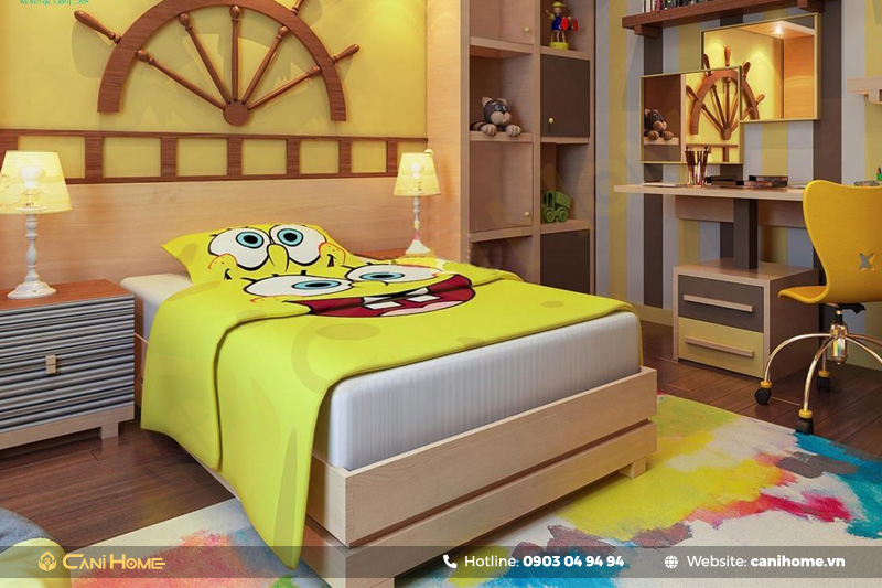 báo giá giường ngủ cho bé trai