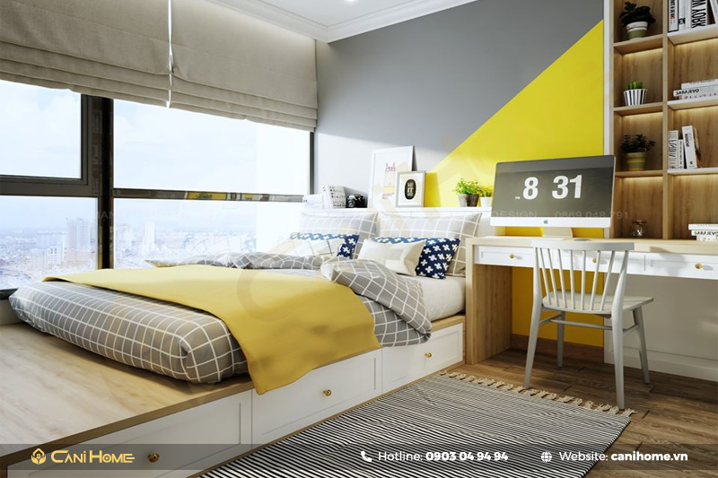 mẫu giường ngủ đẹp cho bé trai