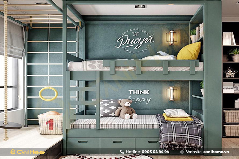 giường ngủ cho bé trai đẹp giá tốt