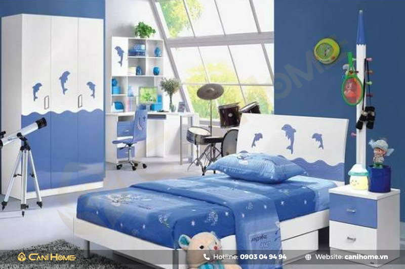 mua giường ngủ cho bé trai