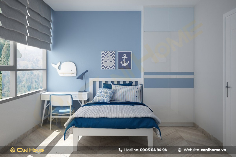 mẫu giường ngủ cho bé trai độc đáo