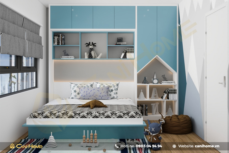 giường ngủ bé trai