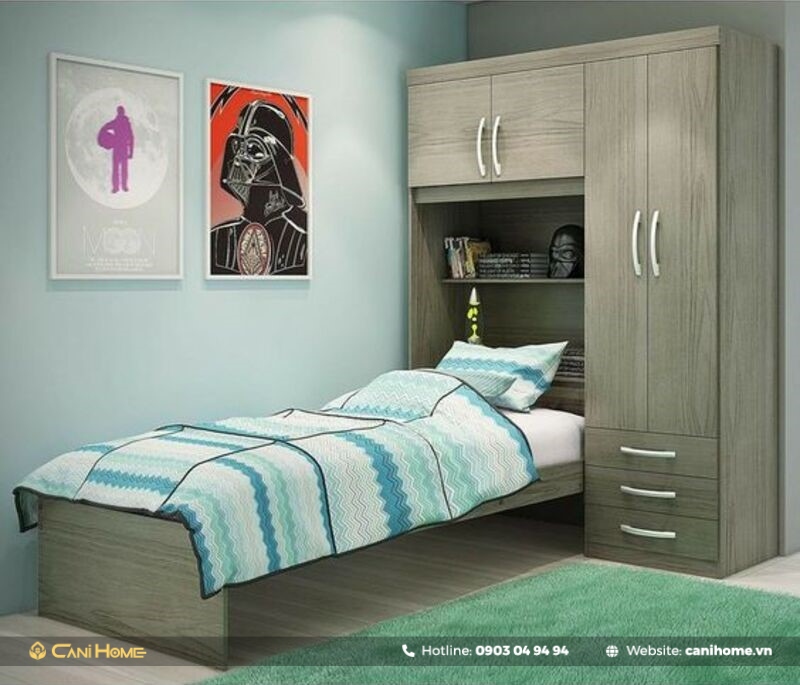 giường gỗ mini giường gỗ mini