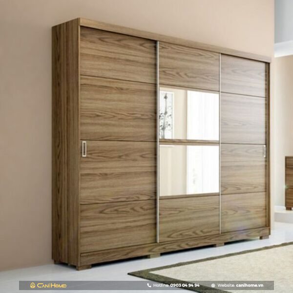 tủ gỗ công nghiệp 3 cánh