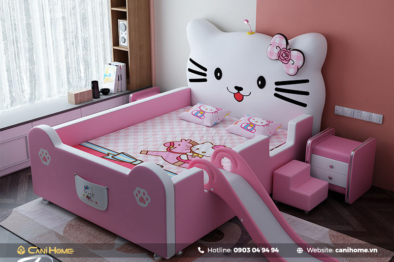 Giường Hello Kitty Giá Tốt Giường Hello Kitty Giá Tốt