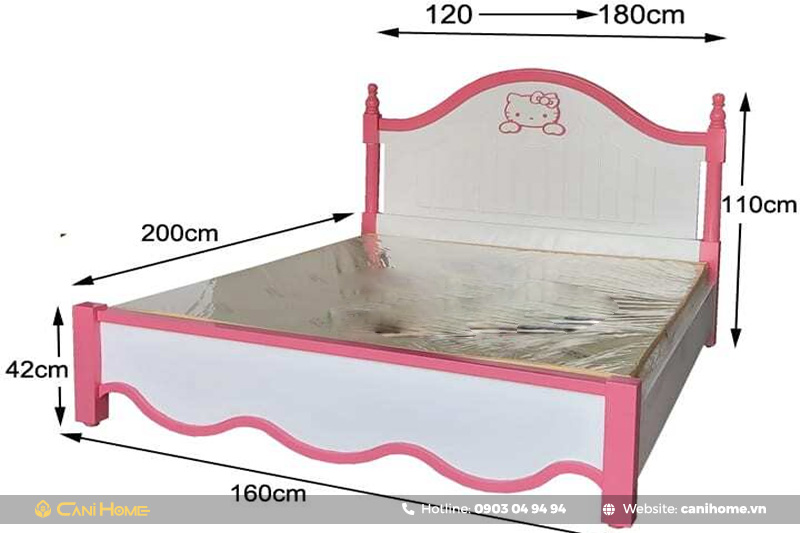 giường hồng hello kitty giường hồng hello kitty