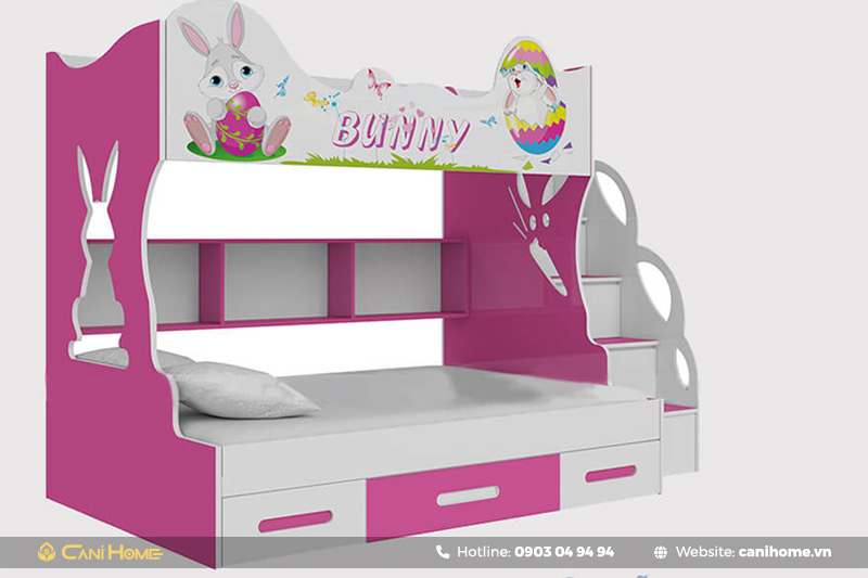 Giường ngủ Hello Kitty cho bé Giường ngủ Hello Kitty cho bé