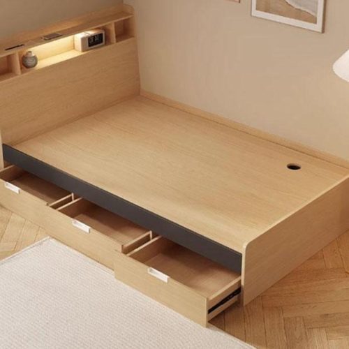 giường MDF phủ Melamine tốt