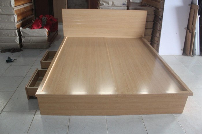 giường MDF phủ Melamine giường MDF phủ Melamine