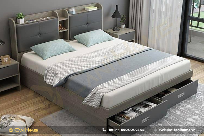 giường ngủ gỗ Mdf lõi xanh hcm giường ngủ gỗ Mdf lõi xanh hcm