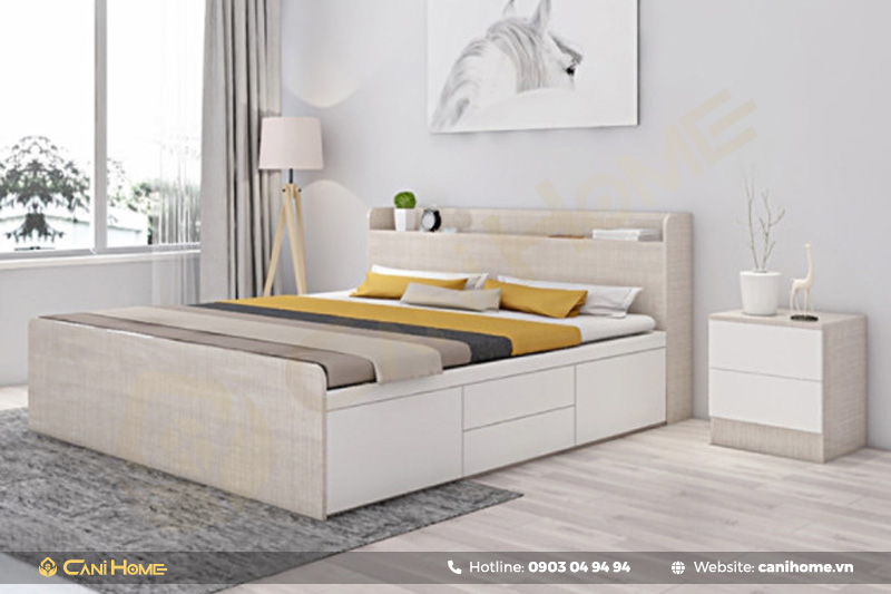 giường gỗ Mdf lõi xanh hcm giường gỗ Mdf lõi xanh hcm