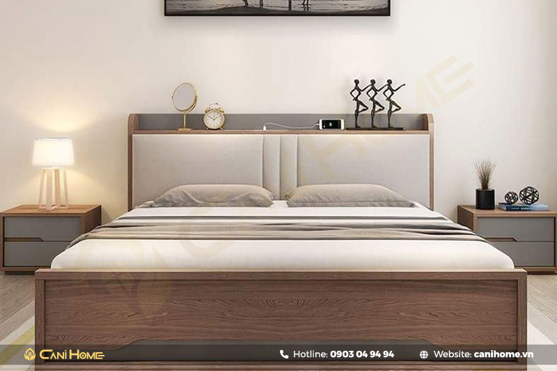 giường ngủ gỗ Mdf lõi xanh cao cấp giường ngủ gỗ Mdf lõi xanh cao cấp