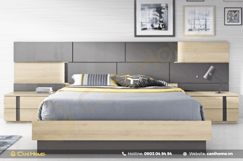 giường gỗ Mdf lõi xanh cao cấp giường gỗ Mdf lõi xanh cao cấp