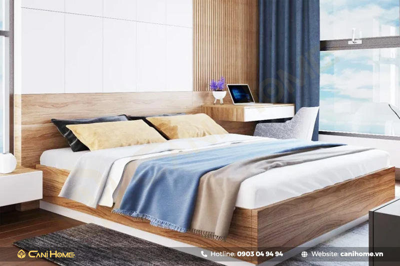 giường gỗ Mdf lõi xanh tphcm giường gỗ Mdf lõi xanh tphcm
