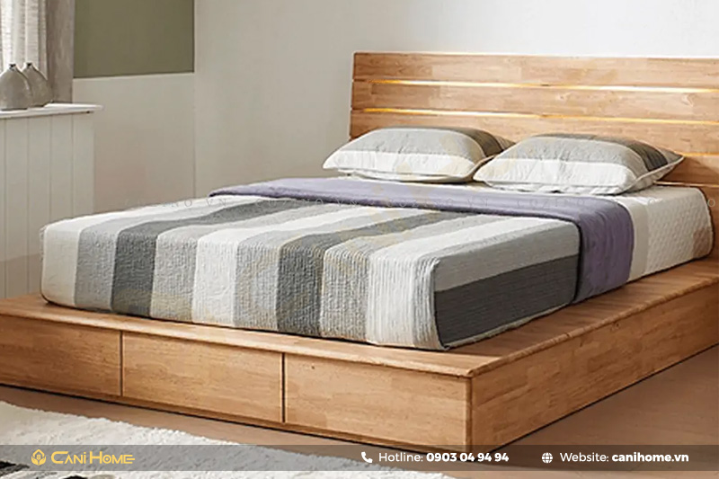 mua giường gỗ cao su mua giường gỗ cao su