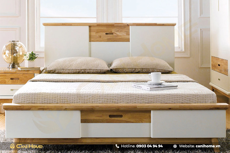 mua giường gỗ cao su giá tốt mua giường gỗ cao su giá tốt