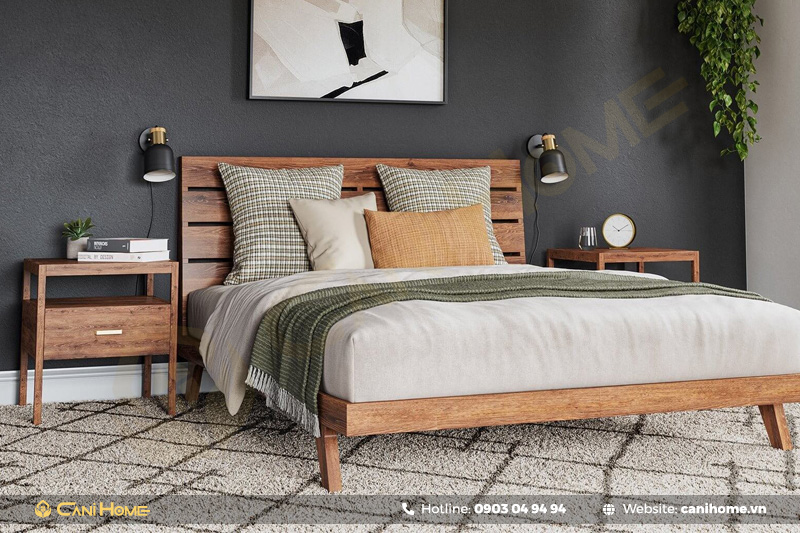 giường ngủ gỗ cao su tphcm giường ngủ gỗ cao su tphcm