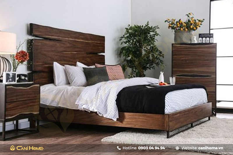 mẫu giường ngủ gỗ cao su mẫu giường ngủ gỗ cao su