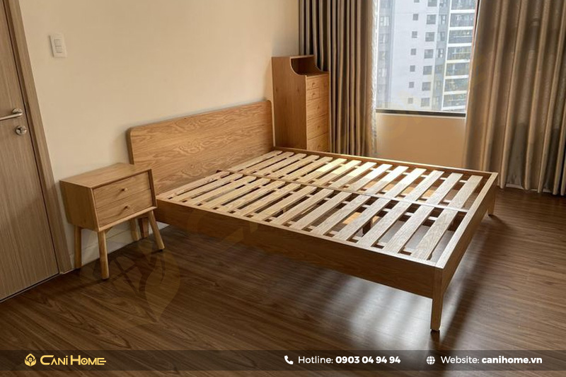 Giường Ngủ Gỗ Cao Su Giá Tốt Giường Ngủ Gỗ Cao Su Giá Tốt