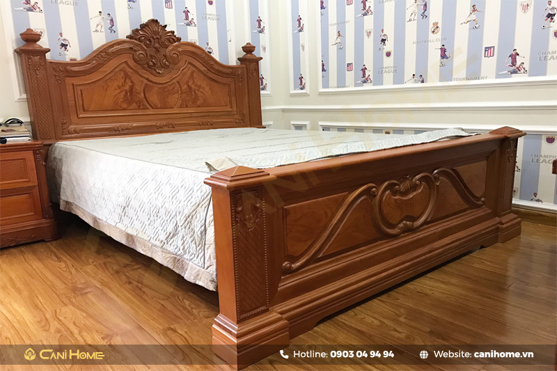 giường gõ đỏ giường gõ đỏ