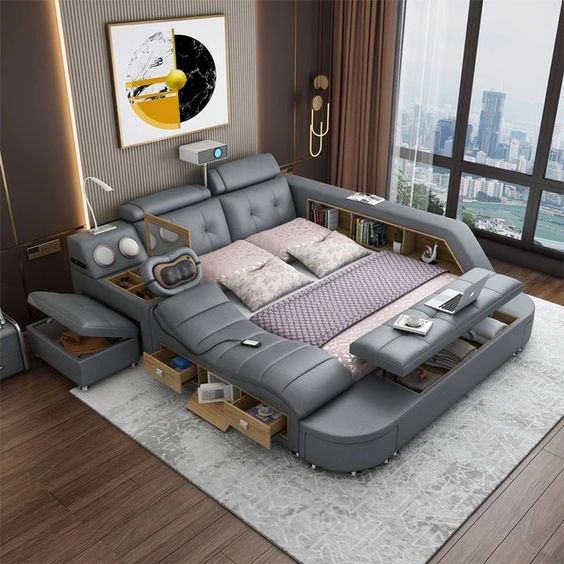 giường ngủ massage đẹp