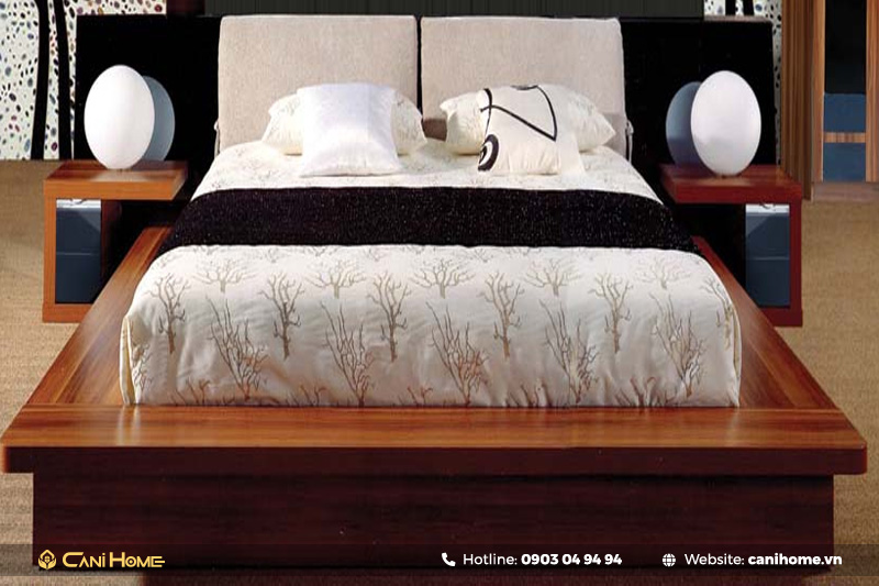 giường gỗ căm xe cao cấp  giường gỗ căm xe cao cấp