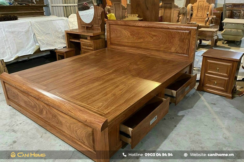 giường gỗ hương xám hiện đại giường gỗ hương xám hiện đại