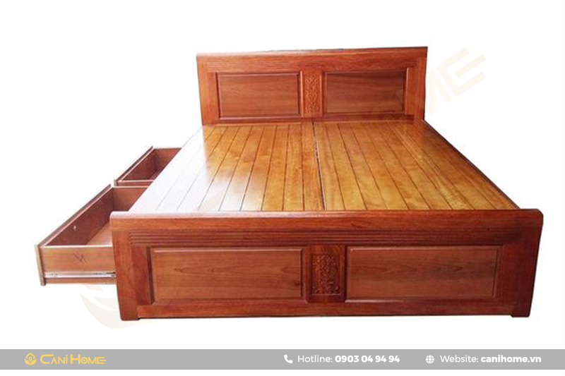 mua giường ngủ gỗ lim giá rẻ