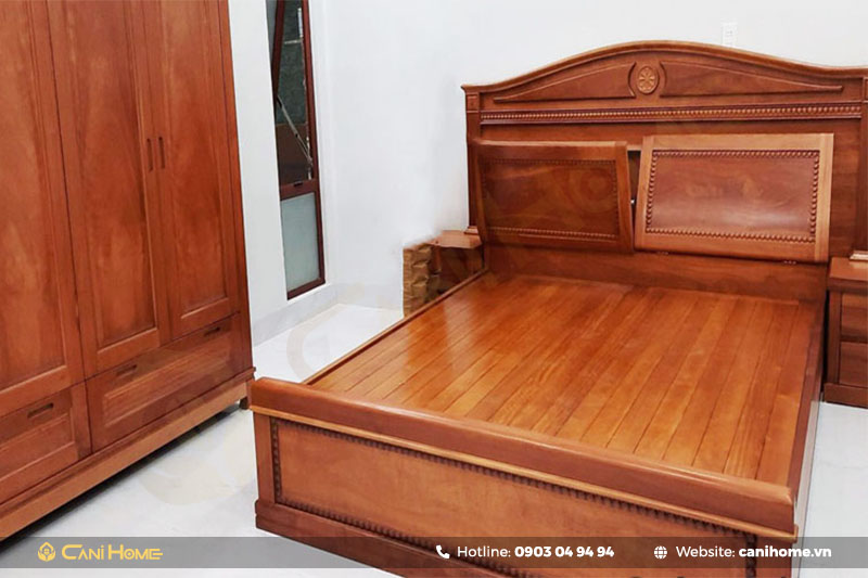 giường ngủ gỗ lim đẹp