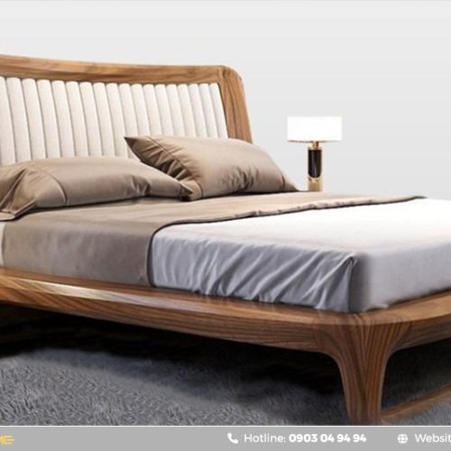 giường gỗ óc chó