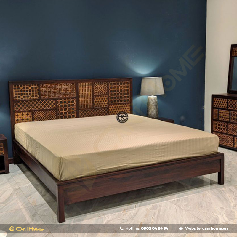 mua giường gỗ óc chó giá rẻ
